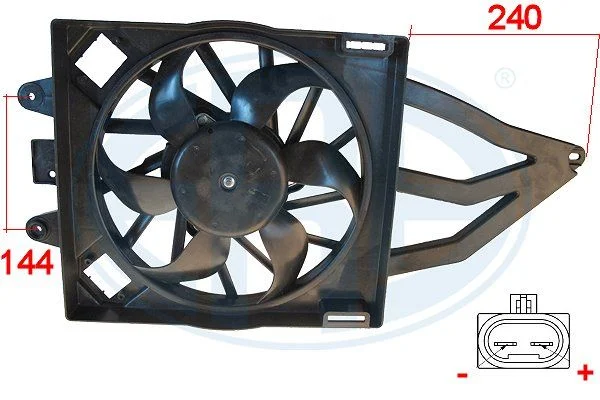 Ventilador, refrigeração do motor ERA 352007