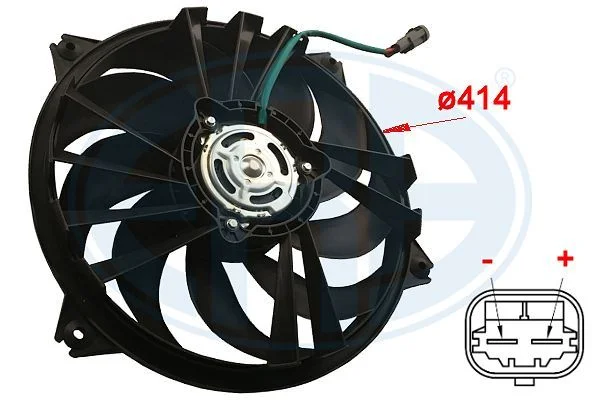 Ventilador, refrigeração do motor ERA 352011