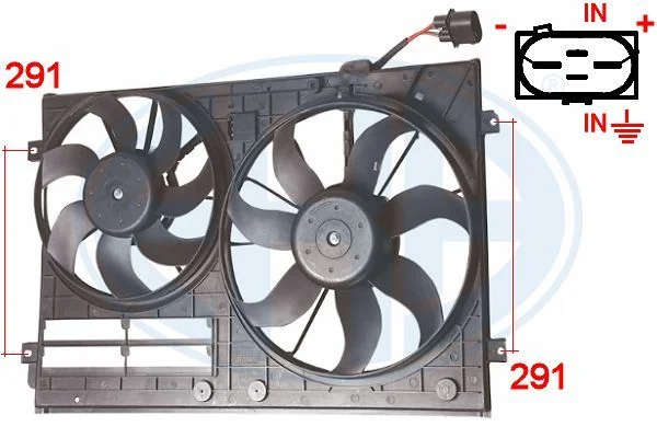 Ventilador, refrigeração do motor ERA 352035