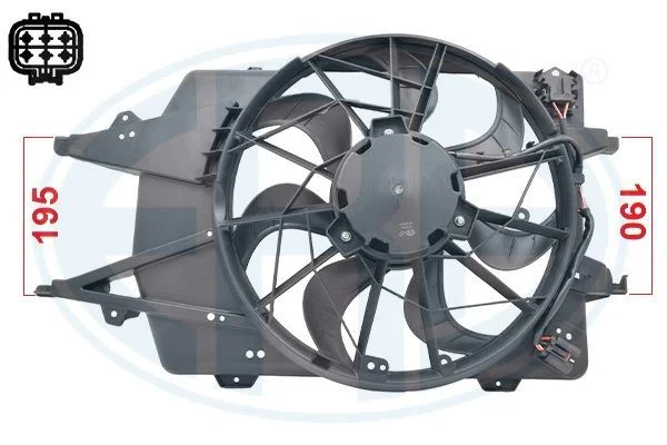 Ventilador, refrigeração do motor ERA 352082