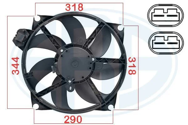 Fan, engine cooling ERA 352084