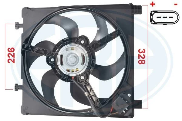 Ventilador, refrigeração do motor ERA 352123