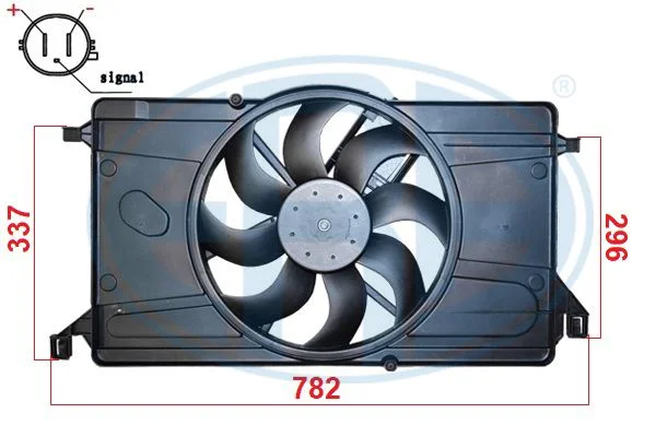 Ventilador, refrigeração do motor ERA 352140
