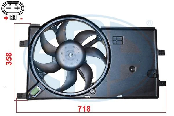 Fan, engine cooling ERA 352141