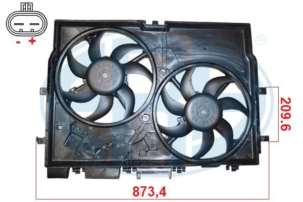 Ventilador, refrigeração do motor ERA 352143