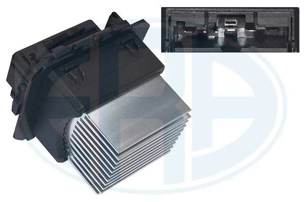Resistor, ventilador interior ERA 665051