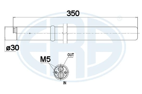Dryer, air conditioning ERA 668003