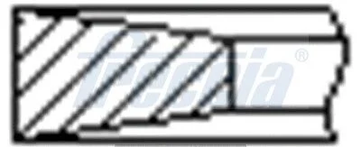 Piston Ring Set FRECCIA FR10-206600