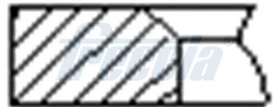 Piston Ring Set FRECCIA FR10-384100
