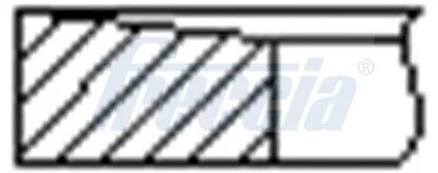 Piston Ring Set FRECCIA FR10-919100