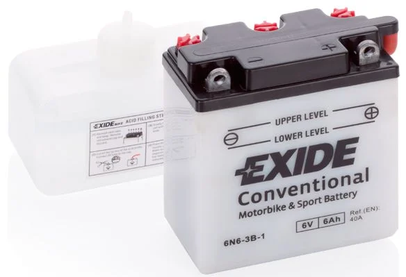 Bateria de Arranque EXIDE 6N6-3B-1