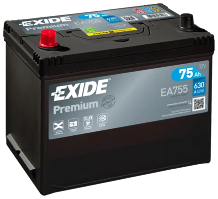 Starter Battery EXIDE EA755