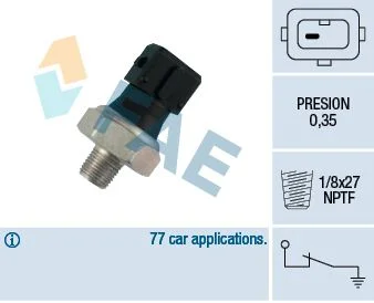 Oil Pressure Switch FAE 12470