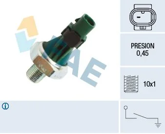 Interruptor de pressão de óleo FAE 12571