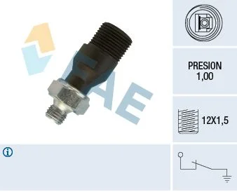 Interruptor de pressão de óleo FAE 12600