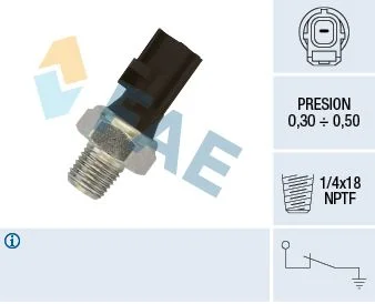 Interruptor de pressão de óleo FAE 12610
