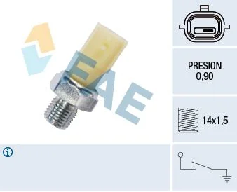 Interruptor de pressão de óleo FAE 12700