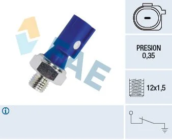 Oil Pressure Switch FAE 12841