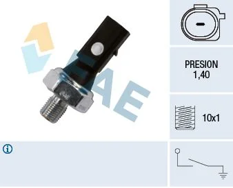 Interruptor de pressão de óleo FAE 12885