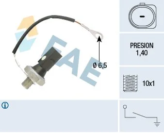 Interruptor de pressão de óleo FAE 12896