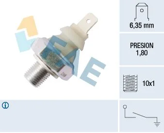 Interruptor de pressão de óleo FAE 12910