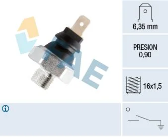 Oil Pressure Switch FAE 12935