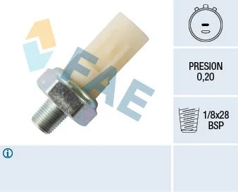 Interruptor de pressão de óleo FAE 12991
