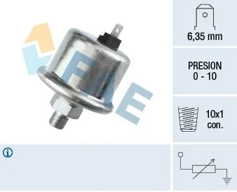 Sensor, pressão de óleo FAE 14610