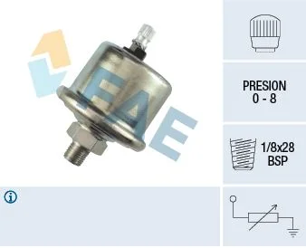 Sensor, pressão de óleo FAE 14700
