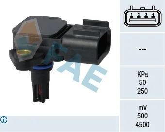 Sensor, pressão do coletor de admissão FAE 15069