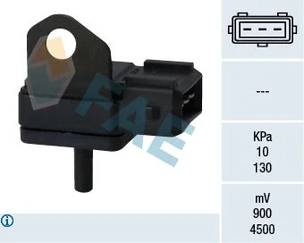 Sensor, pressão do coletor de admissão FAE 15084