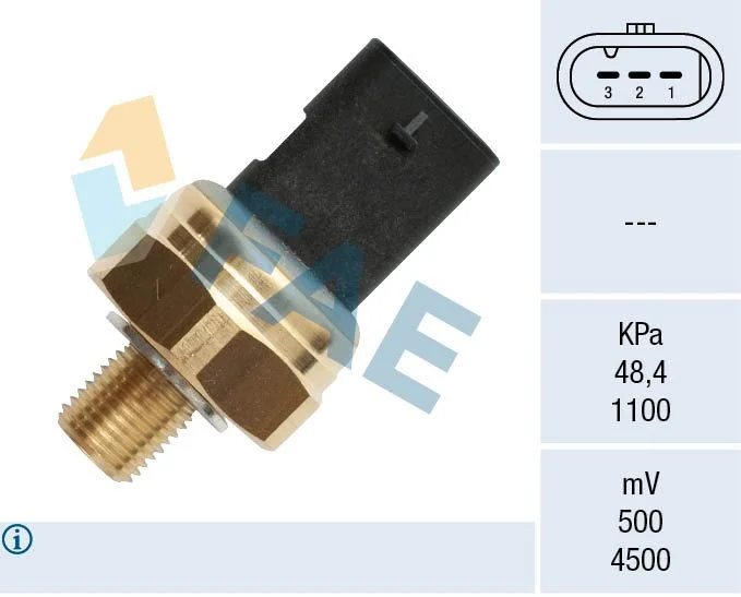 Sensor, pressão de óleo FAE 15613