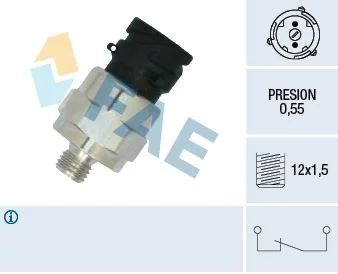 Interruptor de pressão de óleo FAE 18101