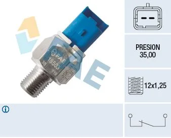 Sensor, pressão de óleo FAE 18503