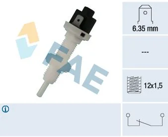Interruptor da luz de travagem FAE 24010