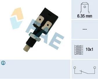 Interruptor da luz de travagem FAE 24080