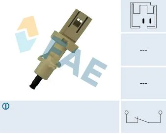 Interruptor da luz de travagem FAE 24400