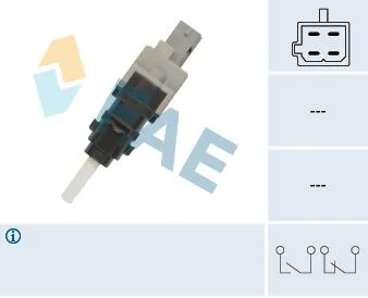 Interruptor da luz de travagem FAE 24415