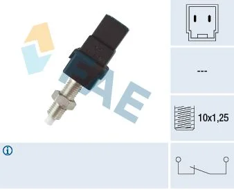 Interruptor da luz de travagem FAE 24450