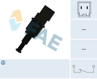 Interruptor da luz de travagem FAE 24490