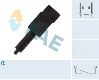 Interruptor da luz de travagem FAE 24495
