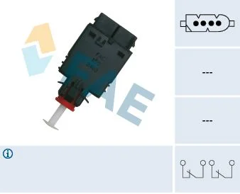 Interruptor da luz de travagem FAE 24530