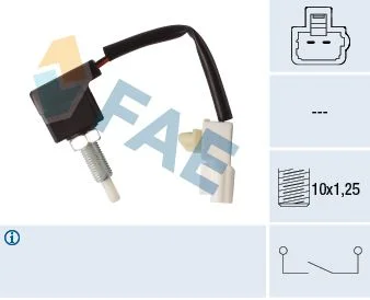 Interruptor, controlo da embraiagem (controlo de cruzeiro) FAE 24547