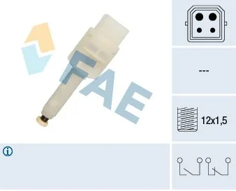 Interruptor da luz de travagem FAE 24565