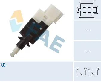 Interruptor da luz de travagem FAE 24593