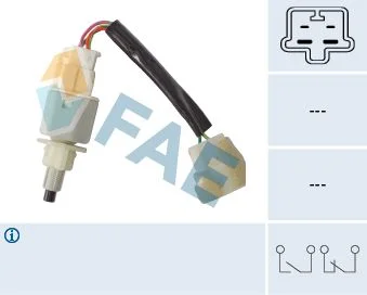 Interruptor da luz de travagem FAE 24604