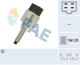 Interruptor da luz de travagem FAE 24615