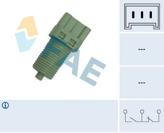 Interruptor da luz de travagem FAE 24700
