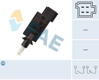 Interruptor da luz de travagem FAE 24785