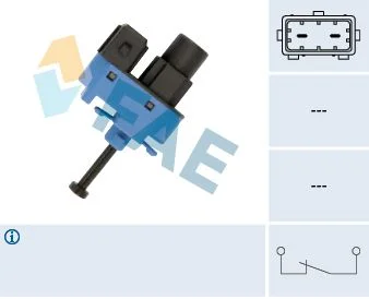 Interruptor da luz de travagem FAE 24800